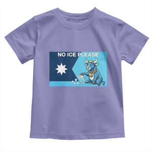 Funny Political Folklore Babe The Blue Ox Toddler T Shirt No Ice Please TS12 Violet Print Your Wear