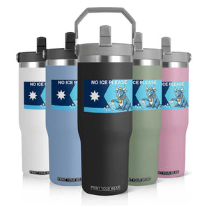 Funny Political Folklore Babe The Blue Ox Flip Straw Tumbler No Ice Please TS12 Print Your Wear