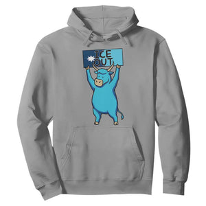 Funny Minnesota Folklore Babe The Blue Ox Hoodie Ice Out TS12 Sport Gray Print Your Wear