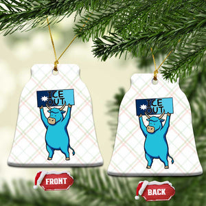 Funny Minnesota Folklore Babe The Blue Ox Ceramic Ornament Ice Out TS12 Print Your Wear