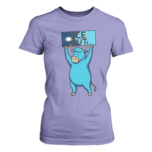 Funny Minnesota Folklore Babe The Blue Ox T Shirt For Women Ice Out TS12 Violet Print Your Wear