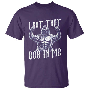 Funny Alpha Wolf Meme T Shirt I Got That Dog In Me TS12 Purple Print Your Wear