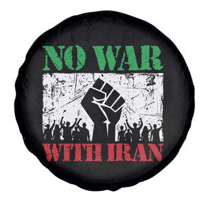 No War With Iran Spare Tire Cover Free Iran Peace Seeker Gift TS12 Print Your Wear