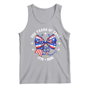 Nurse 250 Years Of Care Tank Top Patriotic American Nurse Gift TS12 Athletic Heather Print Your Wear