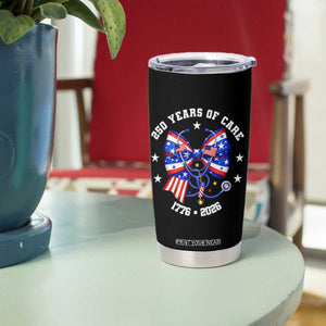 Nurse 250 Years Of Care Tumbler Cup Patriotic American Nurse Gift TS12 Print Your Wear