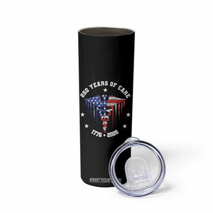 Patriotic Nurse 250 Years Of Care Skinny Tumbler Healthcare Worker Gift TS12 Print Your Wear