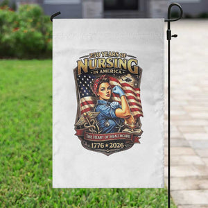 Patriotic Rosie Nurse Feminist Pride Garden Flag 250 Years Of Nursing TS12 Print Your Wear