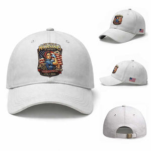 Patriotic Rosie Nurse Feminist Pride Baseball Cap 250 Years Of Nursing TS12 Baseball Cap Universal Fit White Print Your Wear