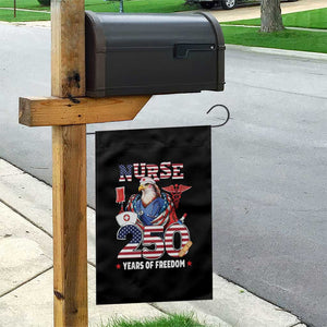Bald Eagle Nurse 250 Years Of Freedom Garden Flag Patriotic American Nurse Gift TS12 Print Your Wear