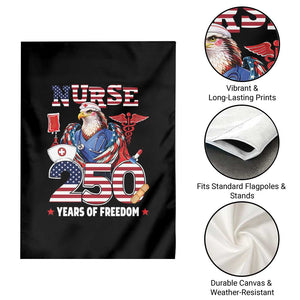 Bald Eagle Nurse 250 Years Of Freedom Garden Flag Patriotic American Nurse Gift TS12 Print Your Wear