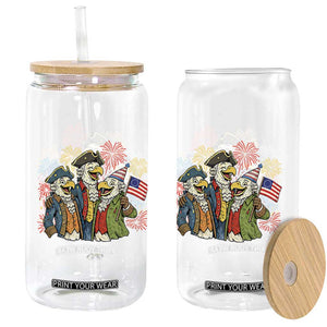 Funny Founding Fathers Eagle Glass Can 250th Anniversary America Patriotic Gift TS12 Print Your Wear