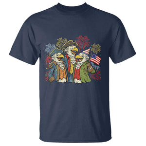 Funny Founding Fathers Eagle T Shirt 250th Anniversary America Patriotic Gift TS12 Navy Print Your Wear