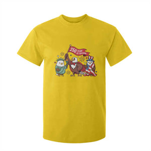 Cute Patriotic Eagle 250 Years Of Freedom T Shirt For Kid American Pride Gift TS12 Daisy Print Your Wear