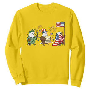 Adorable Patriotic Eagle 250 Years Of Freedom Sweatshirt USA Anniversary Gift TS12 Daisy Print Your Wear