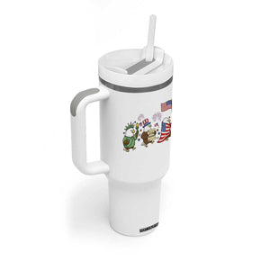 Adorable Patriotic Eagle 250 Years Of Freedom Tumbler With Handle USA Anniversary Gift TS12 Print Your Wear