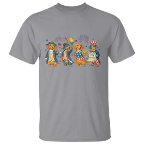 Patriotic Wiener Dog 250th Anniversary T Shirt Dachshund Lover Gift TS12 Sport Gray Print Your Wear