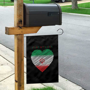 Stand With Iran Garden Flag Anti War Political Protest Statement TS12 Print Your Wear