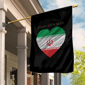 Stand With Iran Garden Flag Anti War Political Protest Statement TS12 Print Your Wear