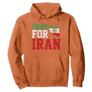 Pray For Iran Hoodie Anti War Protest Apparel Gift TS12 Orange Print Your Wear