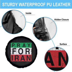 Pray For Iran Spare Tire Cover Support Peace For Iran TS12 Print Your Wear
