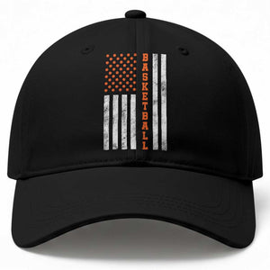 American Flag Basketball Baseball Cap USA Sports Fan TS12 Print Your Wear