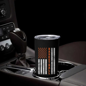 American Flag Basketball Tumbler Cup USA Sports Fan TS12 Print Your Wear