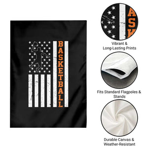 American Flag Basketball Garden Flag Patriotic Sports Lover Gift TS12 Print Your Wear