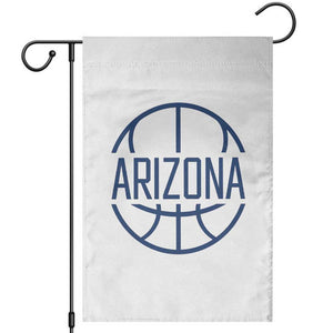 Arizona State Pride Garden Flag Grand Canyon State Basketball Gift TS12 White Print Your Wear
