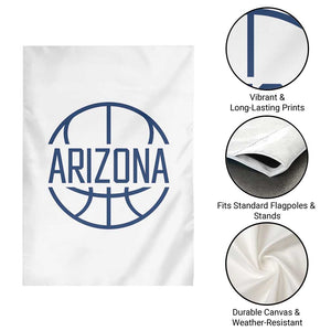 Arizona State Pride Garden Flag Grand Canyon State Basketball Gift TS12 Print Your Wear