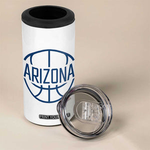 Arizona State Pride 4 in 1 Can Cooler Tumbler Grand Canyon State Basketball Gift TS12 Print Your Wear