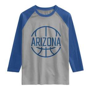 Arizona State Pride Raglan Shirt Grand Canyon State Basketball Gift TS12 Sport Gray Royal Print Your Wear