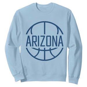 Arizona State Pride Sweatshirt Grand Canyon State Basketball Gift TS12 Light Blue Print Your Wear