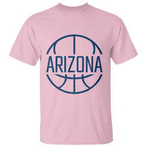 Arizona State Pride T Shirt Grand Canyon State Basketball Gift TS12 Light Pink Print Your Wear