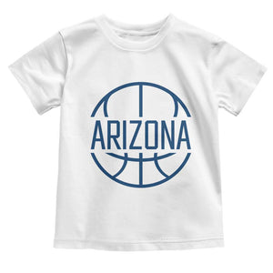 Arizona State Pride Toddler T Shirt Grand Canyon State Basketball Gift TS12 White Print Your Wear