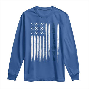 Arizona Patriotic Sports Long Sleeve Shirt US Flag Basketball Player Gift TS12 Royal Blue Print Your Wear