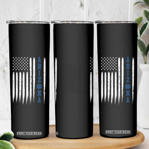 Arizona Patriotic Sports Skinny Tumbler US Flag Basketball Player Gift TS12 Print Your Wear