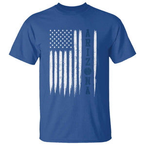 Arizona Patriotic Sports T Shirt US Flag Basketball Player Gift TS12 Royal Blue Print Your Wear