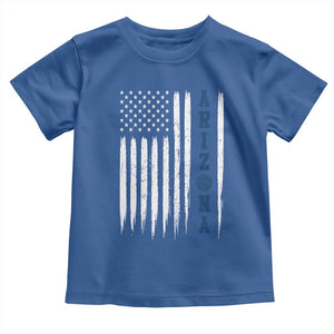 Arizona Patriotic Sports Toddler T Shirt US Flag Basketball Player Gift TS12 Royal Blue Print Your Wear