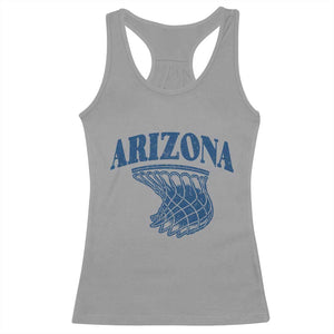 Arizona State Hoops Fan Gift Racerback Tank Top Basketball Lover TS12 Sport Gray Print Your Wear