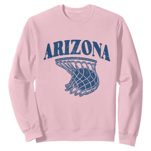 Arizona State Hoops Fan Gift Sweatshirt Basketball Lover TS12 Light Pink Print Your Wear