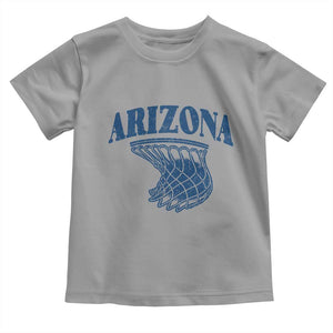 Arizona State Hoops Fan Gift Toddler T Shirt Basketball Lover TS12 Sport Gray Print Your Wear