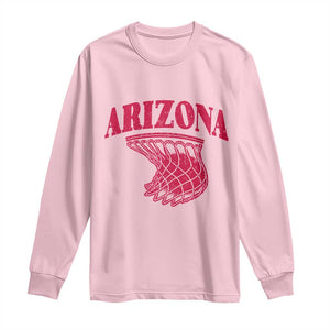 Arizona Fan Long Sleeve Shirt Southwest Basketball Sports Lover TS12 Light Pink Print Your Wear