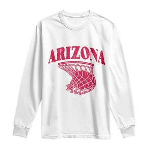 Arizona Fan Long Sleeve Shirt Southwest Basketball Sports Lover TS12 White Print Your Wear