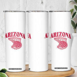 Arizona Fan Skinny Tumbler Southwest Basketball Sports Lover TS12 Print Your Wear
