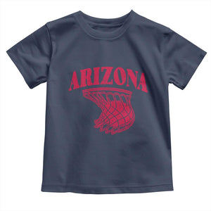 Arizona Fan Toddler T Shirt Southwest Basketball Sports Lover TS12 Navy Print Your Wear