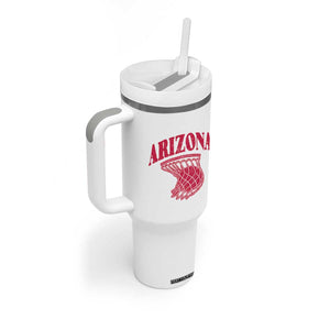 Arizona Fan Tumbler With Handle Southwest Basketball Sports Lover TS12 Print Your Wear