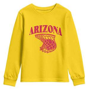 Arizona Fan Youth Sweatshirt Southwest Basketball Sports Lover TS12 Daisy Print Your Wear