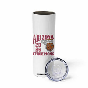 Arizona Champions Skinny Tumbler Gift For Basketball Fan TS12 Print Your Wear