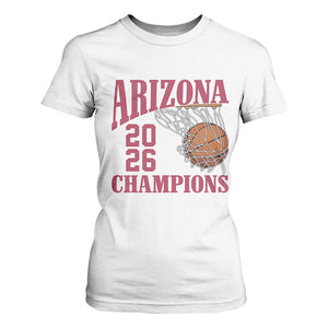 Arizona Champions T Shirt For Women Gift For Basketball Fan TS12 White Print Your Wear