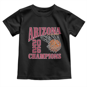 Arizona Champions Toddler T Shirt Gift For Basketball Fan TS12 Black Print Your Wear